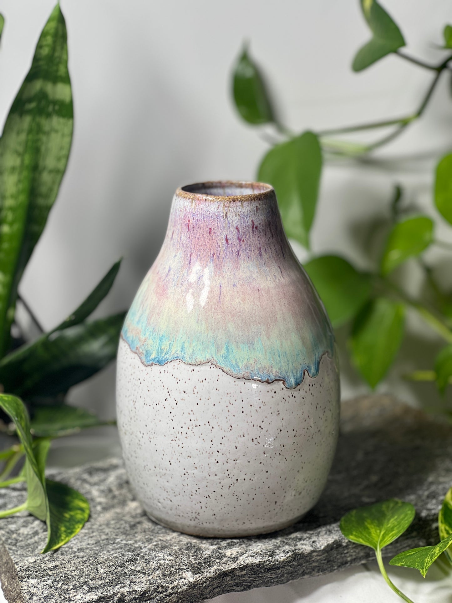 Cotton candy skies Vase